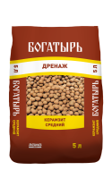 Керамзит средний "Богатырь дренаж" 5 л
