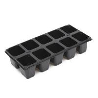 Кассета для рассады 10 ячеек, 28 х 13 х 6,0