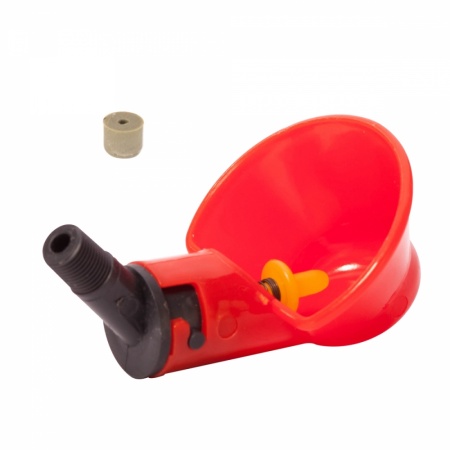 Поилка микрочашечная  ПП-03 (К1/8") с рез. клапаном