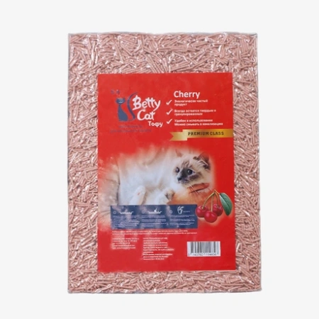Тофу 6 л вишня Betty cat Premium