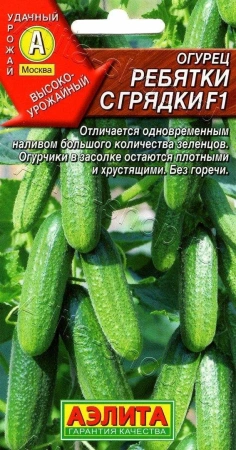 Огурец ребятки с грядки/Аэлита/цп 