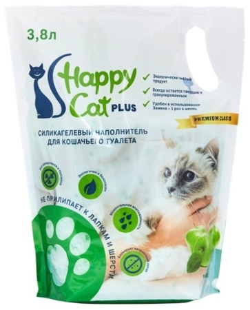 Силиконгель 3,8 яблоко Happy Cat Premium