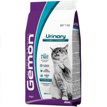 9730 GEMON CAT URINARY\СУХОЙ КОРМ ДЛЯ КОШЕК С ПРОБЛЕМАМИ МОЧЕПОЛОВОЙ СИСТЕМЫ 7 кг