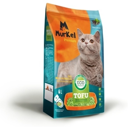 TOFU CAT Litter 6i/ Green Tea Mur Kelly