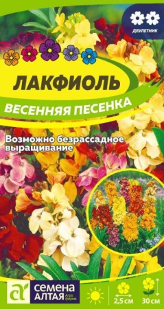 Лакфиоль Весенняя песенка/Сем Алт/цп 0,05 гр. двулетник