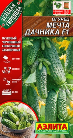 Огурец Мечта Дачника/Аэлита/цп
