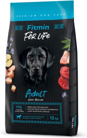 NEW Fitmin dog For Life adult large breed-12 kg/ Fitmin  Ежедневный для  взрослых собак крупных поро