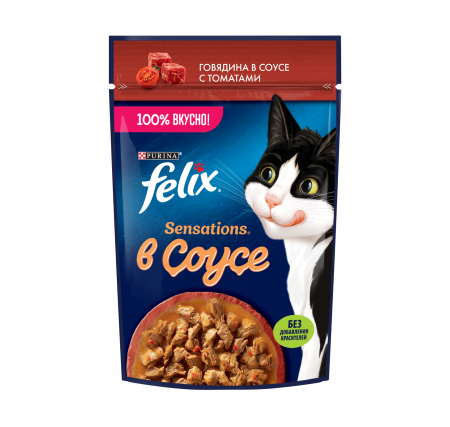 FELIX Sensations Соус Гов Томат 26x75г