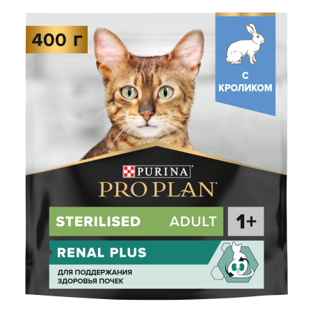 PRO PLAN Кош Стерил Кролик 8х400г