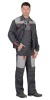 Костюм "СИРИУС-Фаворит" летний: куртка, полукомбинезон тёмно-серый с серым р.112-116/170-176