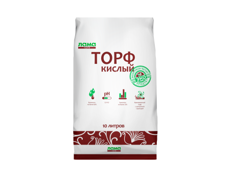 Торф Кислый 10 л