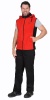 Жилет "Техно" (флис дублированный) красный с черным р.112-116 (ЧЗ)