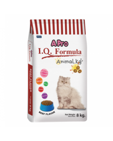 APRO I.Q. FORMULA Корм для кошек со вкусом говядины, 400 г.