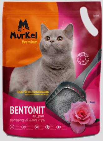 5 L Бентонит Cat Litter Роза Mur Kelly