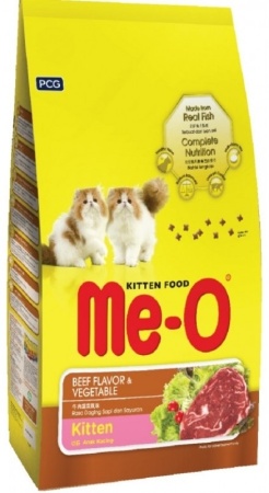 ME-O Корм для кошек, со вкусом говядины и овощей, 7 кг.