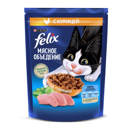 FELIX Мясное объедение Курица 10х200гN1