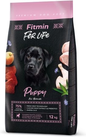 NEW Fitmin dog For Life puppy - 12 kg. Fitmin для собак Ежедневный щенки - 12 кг.