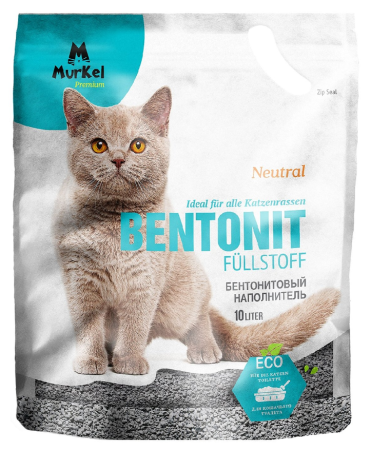 8 Бентонит Cat Litter 10 L Original Mur Kelly