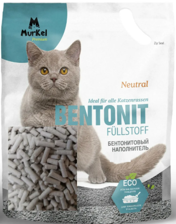 Элита 10л/8кг Бентонит  Cat Litter Нейтральный Mur Kelly